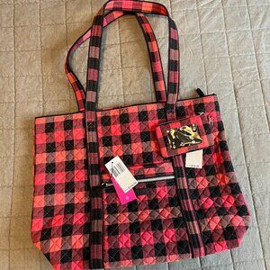 Vera Bradley Garnet Buffalo Iconic Vera Tote